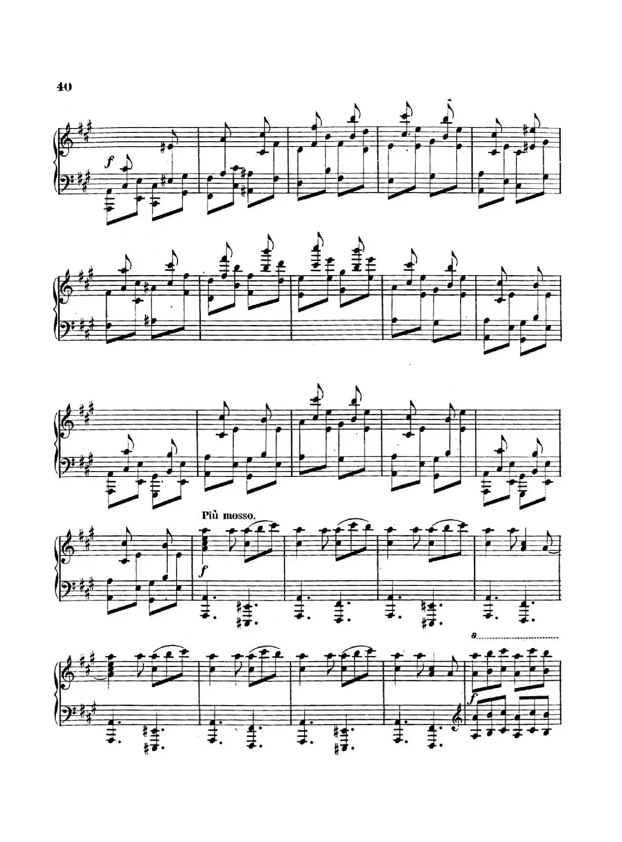 Variations on Yankee Doodle from Miscellenies Op.93（扬基嘟得主题变奏曲）