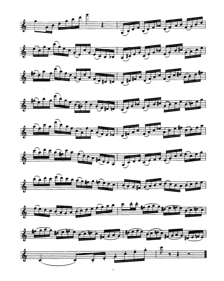 单簧管考级教材·第十级