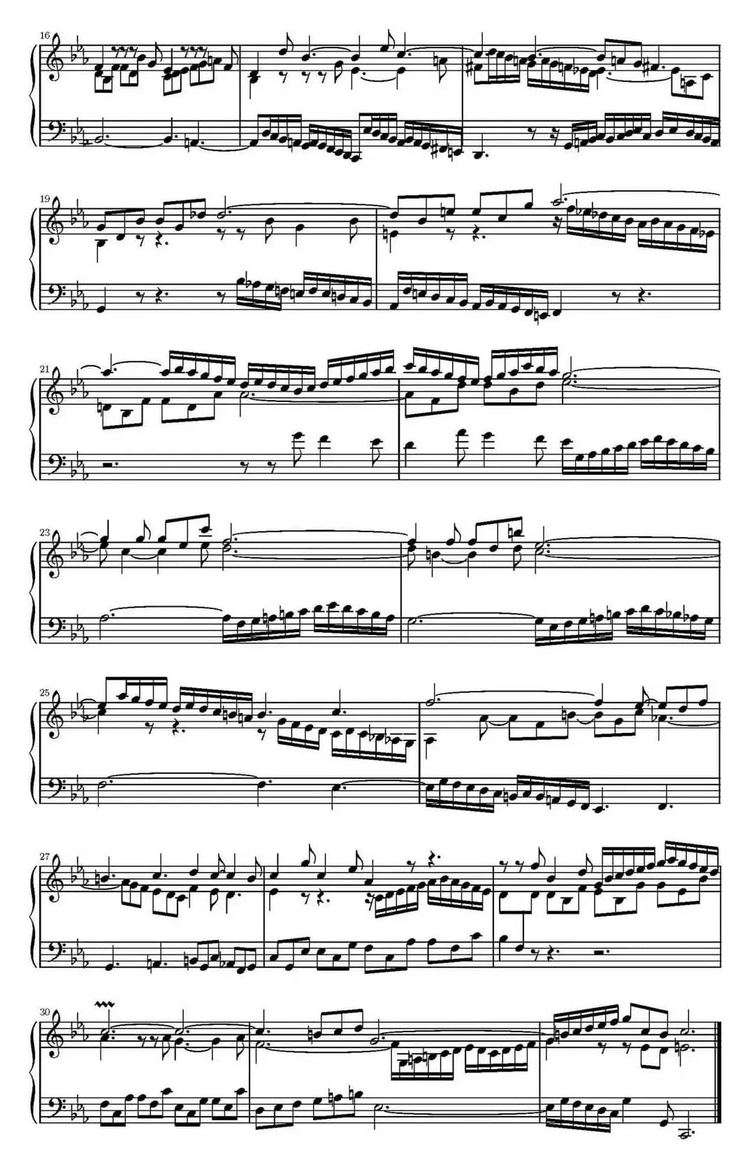 15首巴赫三部创意曲集（NO.2）