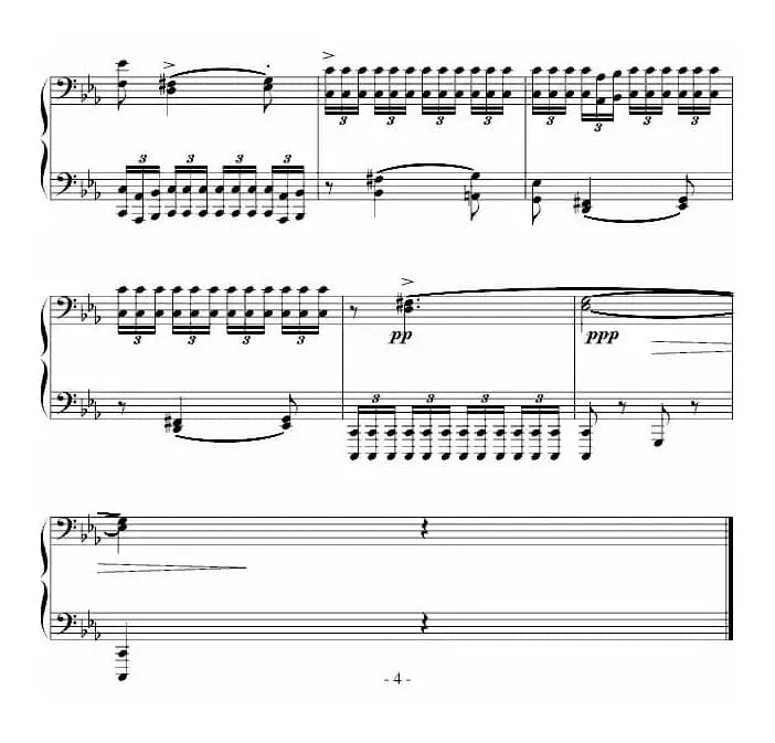 八度练习曲（十级类技巧性练习曲）