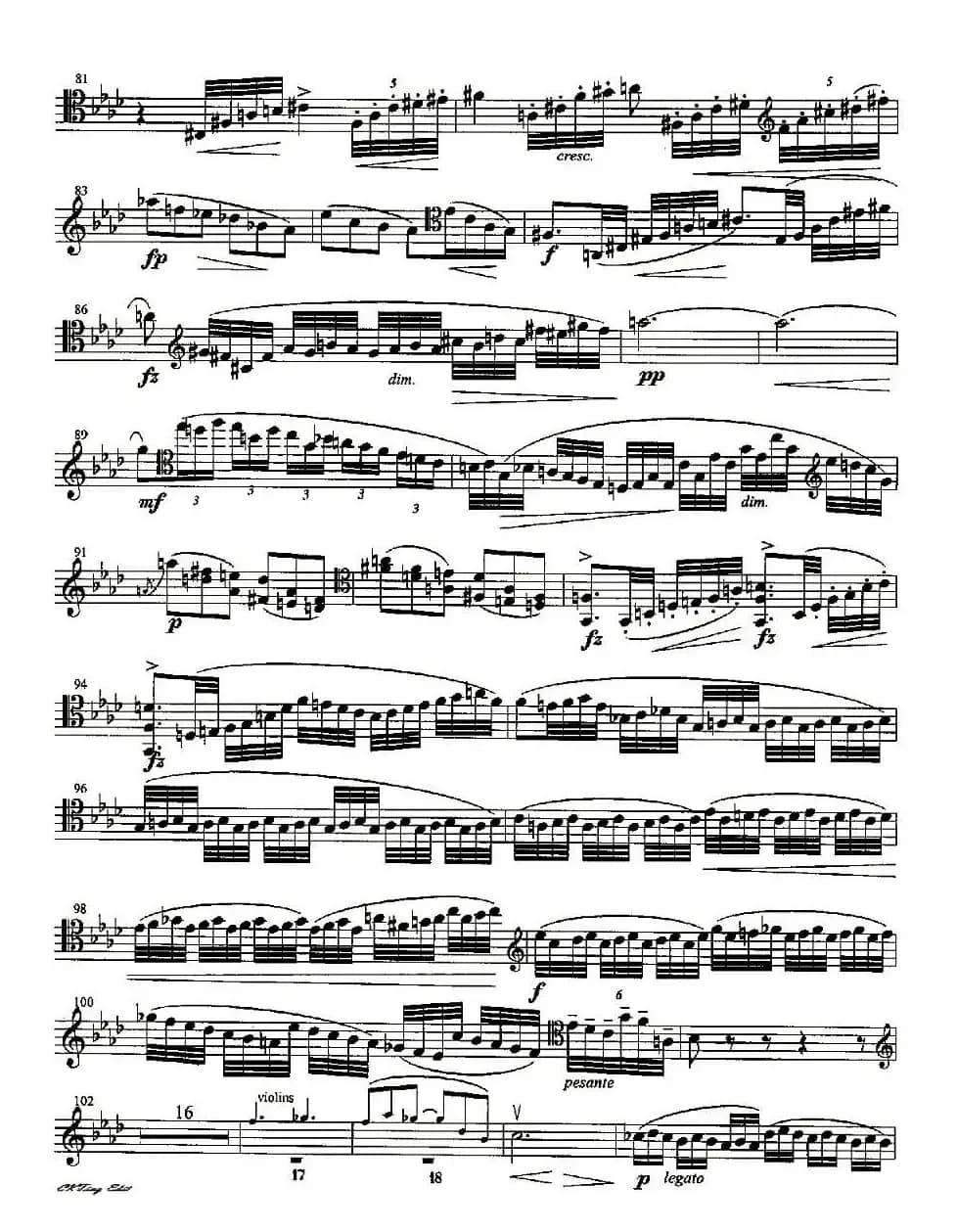 ROMANCE（浪漫曲f小调、大提琴独奏）