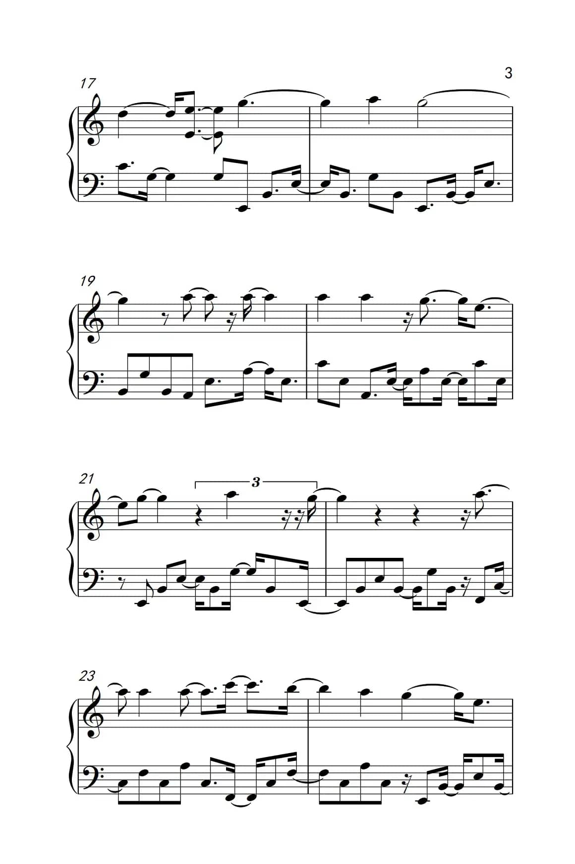 放心去飞（《弹吧音教》制谱版）