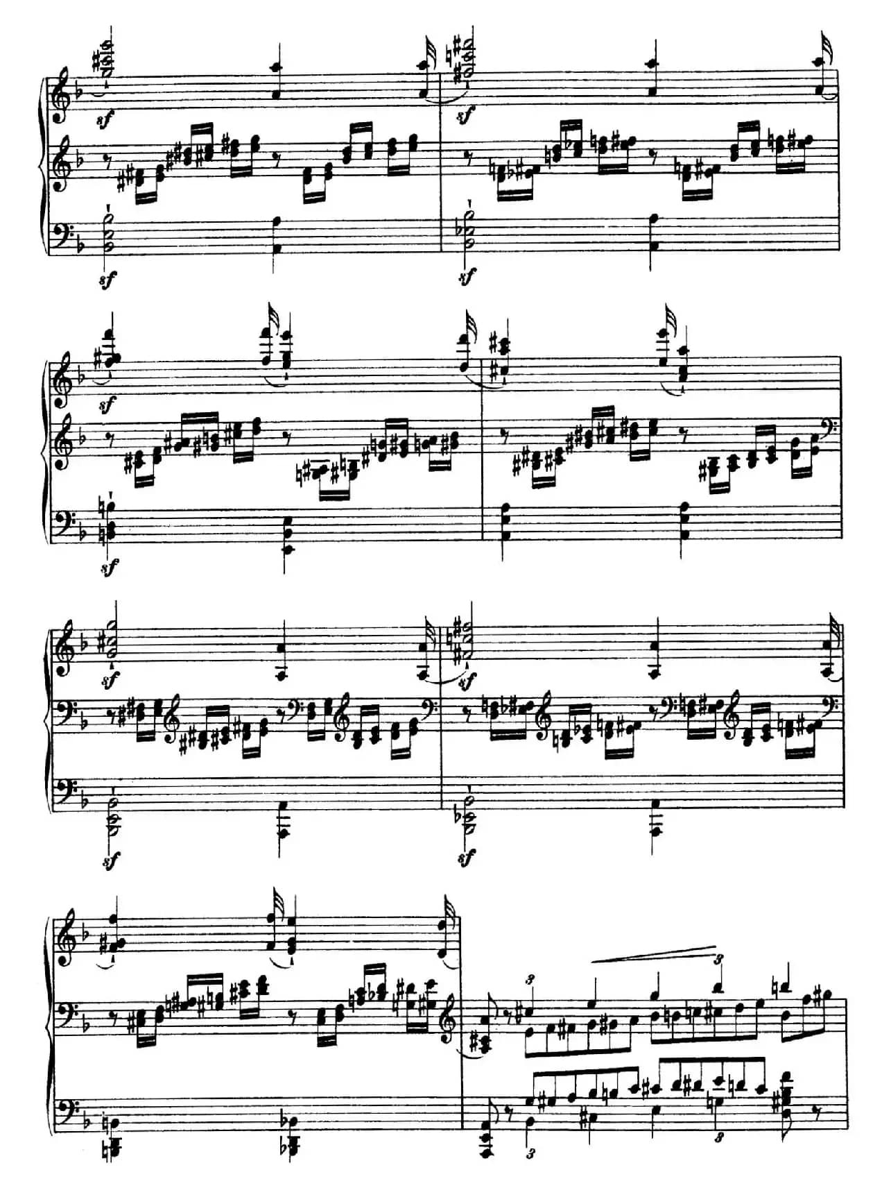 12 Etudes d'execution Transcendante S.139（12首超技练习曲·4）