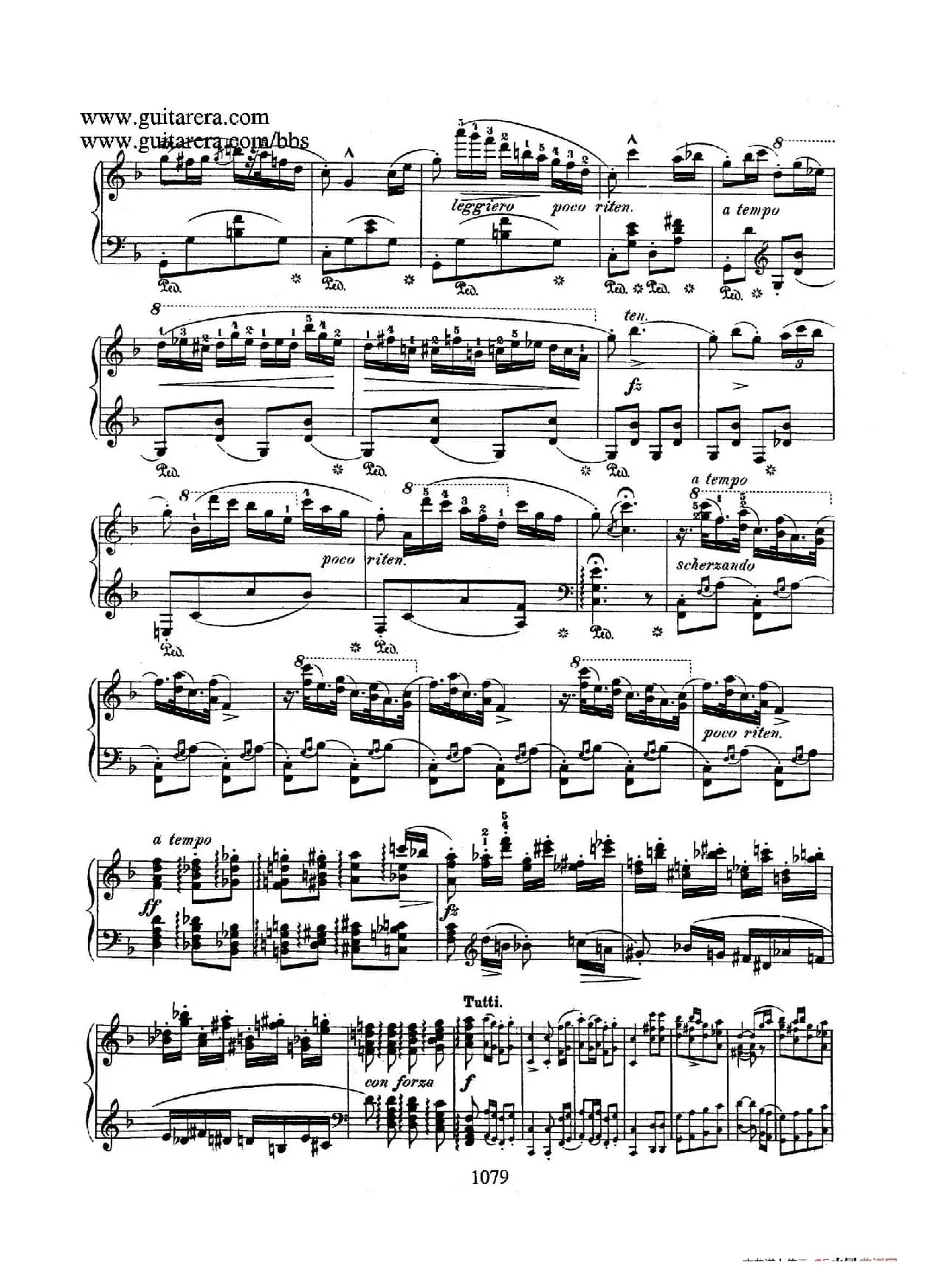 Krakowiak Grand Rondo de Concert Op.14 （克拉科维克音乐会用大回旋曲·钢琴独奏版）