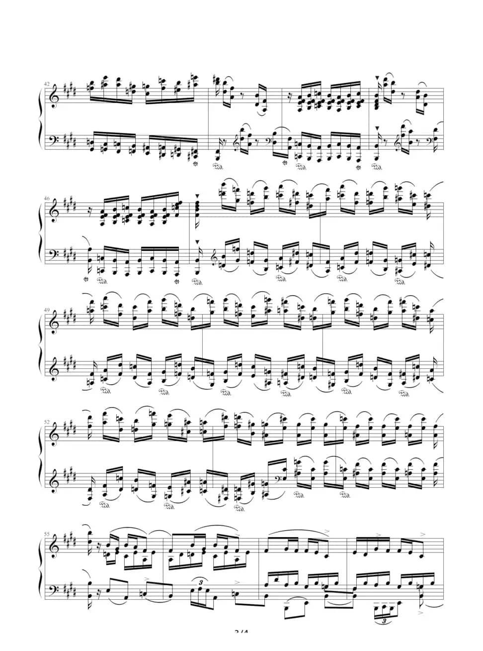 离别（练习曲OP10No3）