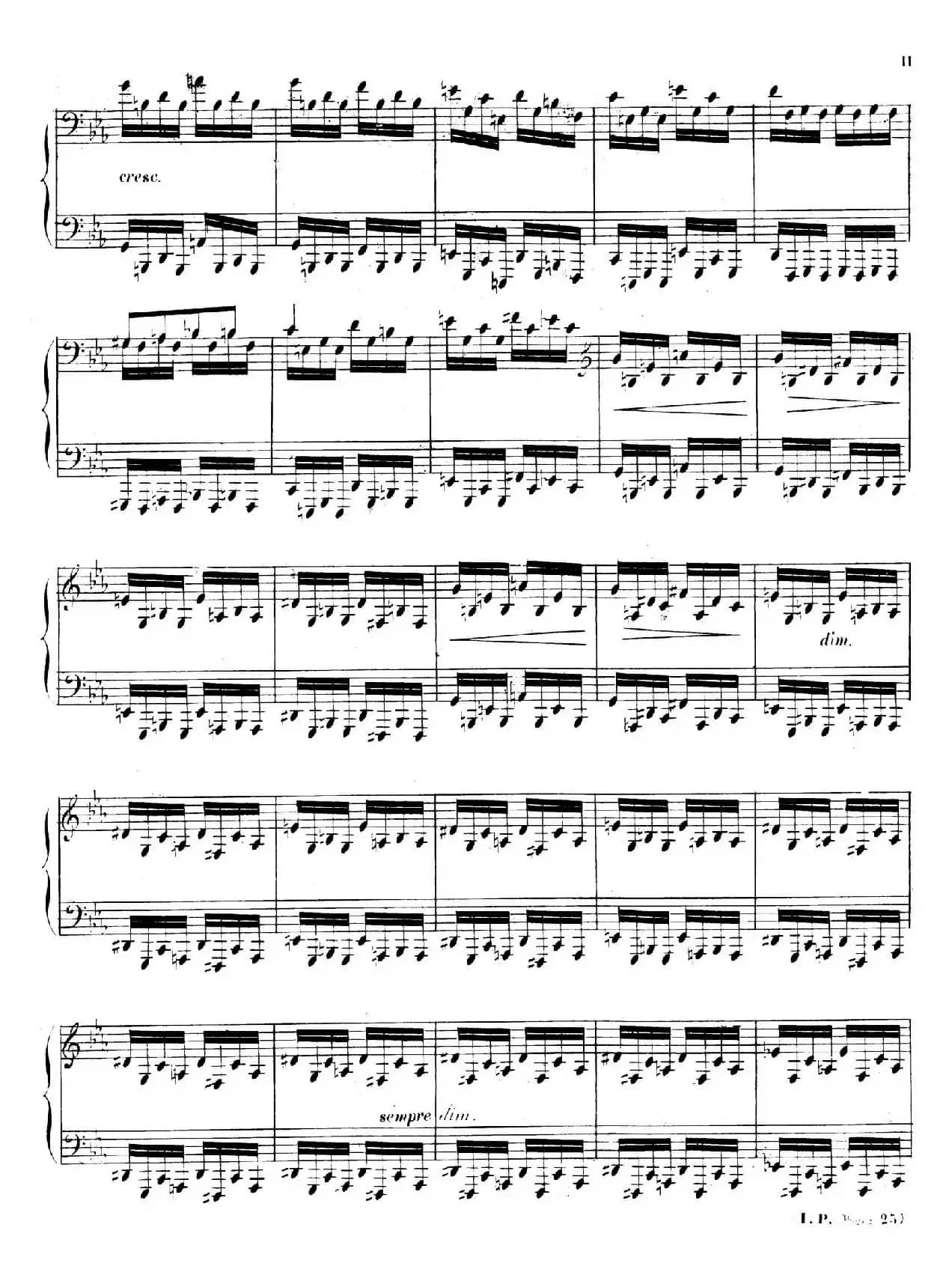 3 Grandes Etudes Op.76 No.3（3首华丽练习曲·3）