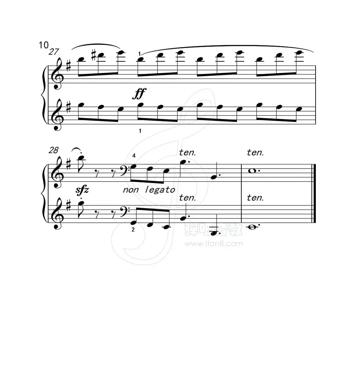 练习曲 23（克拉莫钢琴练习曲60首）