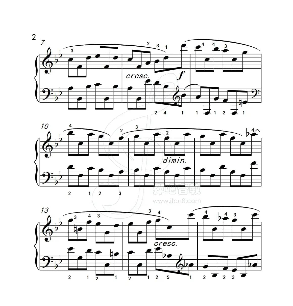 练习曲 9（克拉莫钢琴练习曲60首）