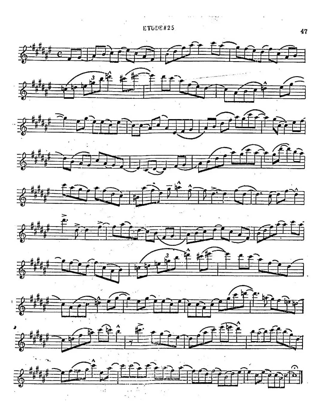 Intermediate Jazz Conception by Lennie Niehaus（25 Jazz Etudes）