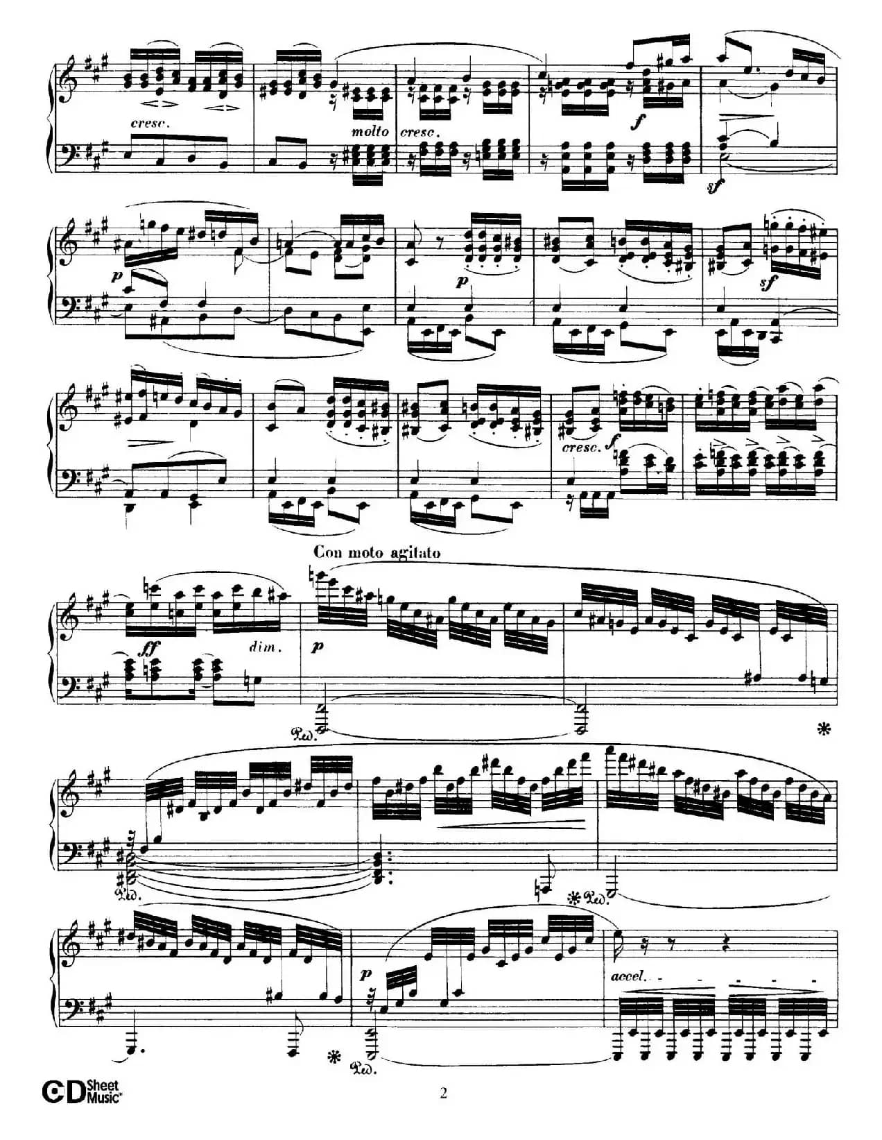 Fantasy in f-Sharp Minor Op.28(升f小调幻想曲)