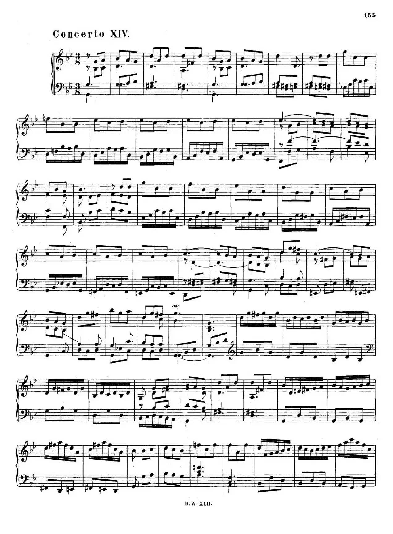 16 Concertos BWV 972-987(十六首为独奏古钢琴而作的协奏曲)(P91——100)