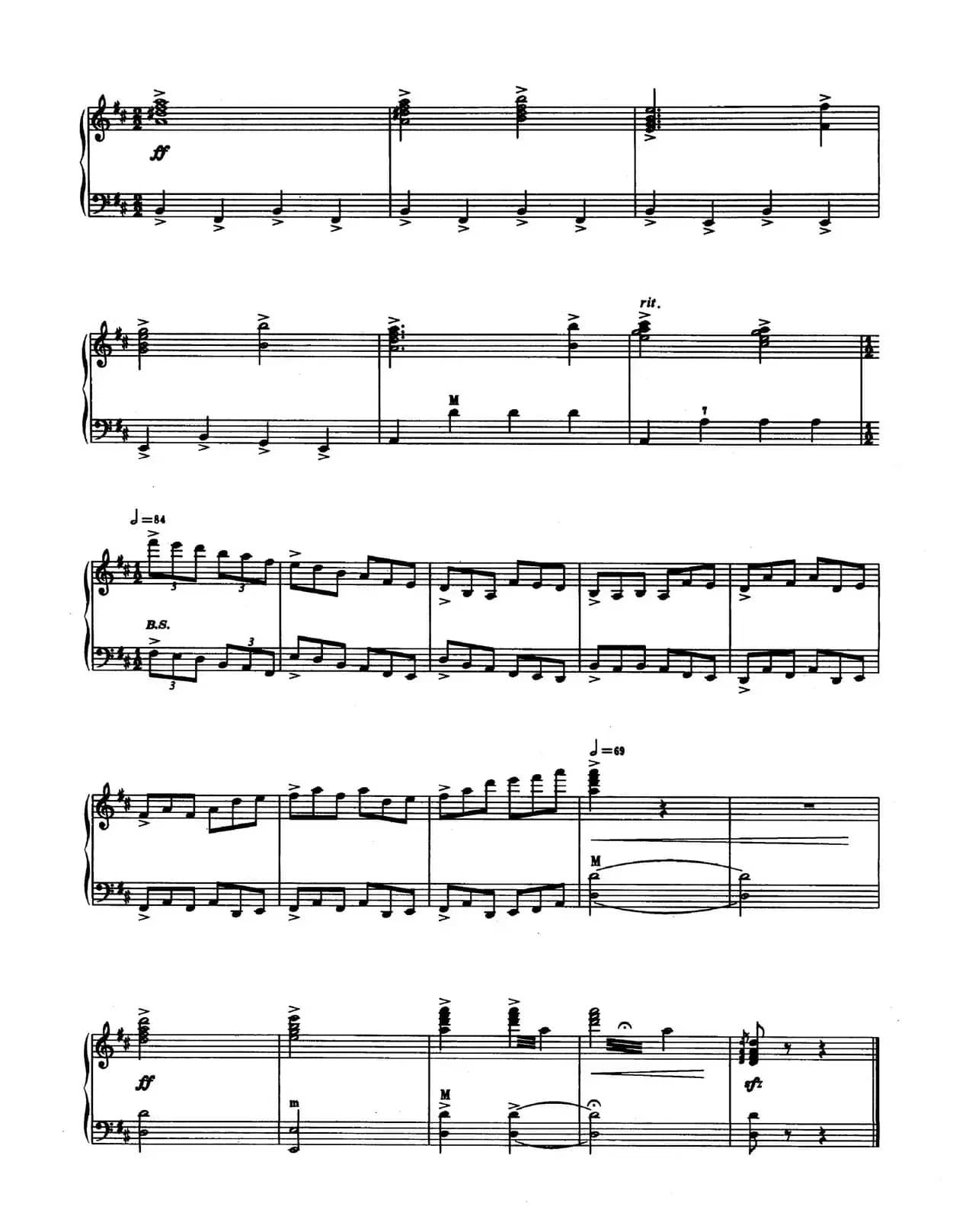 保卫黄河（曹子平编曲版）