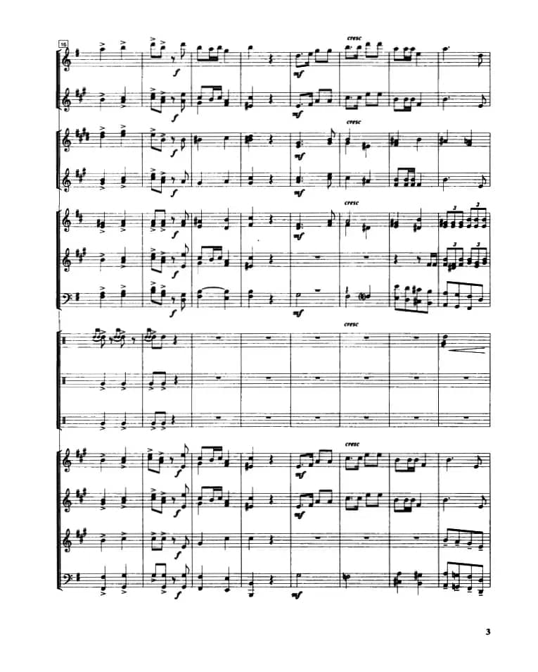 中华人民共和国国歌（管乐合奏总谱）