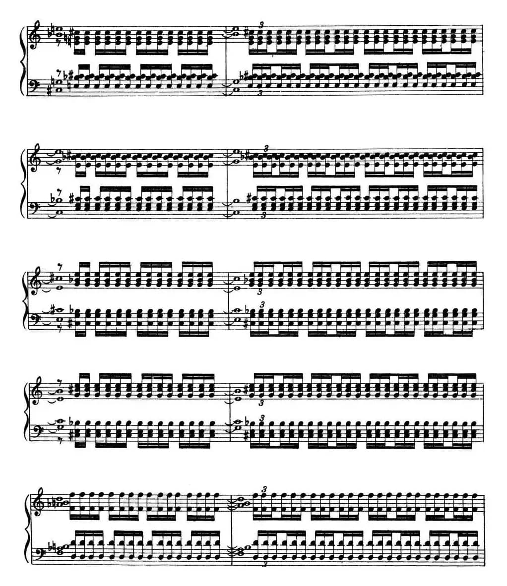 Technical Exercises S.146（李斯特钢琴技巧练习 BOOK Ⅸ）