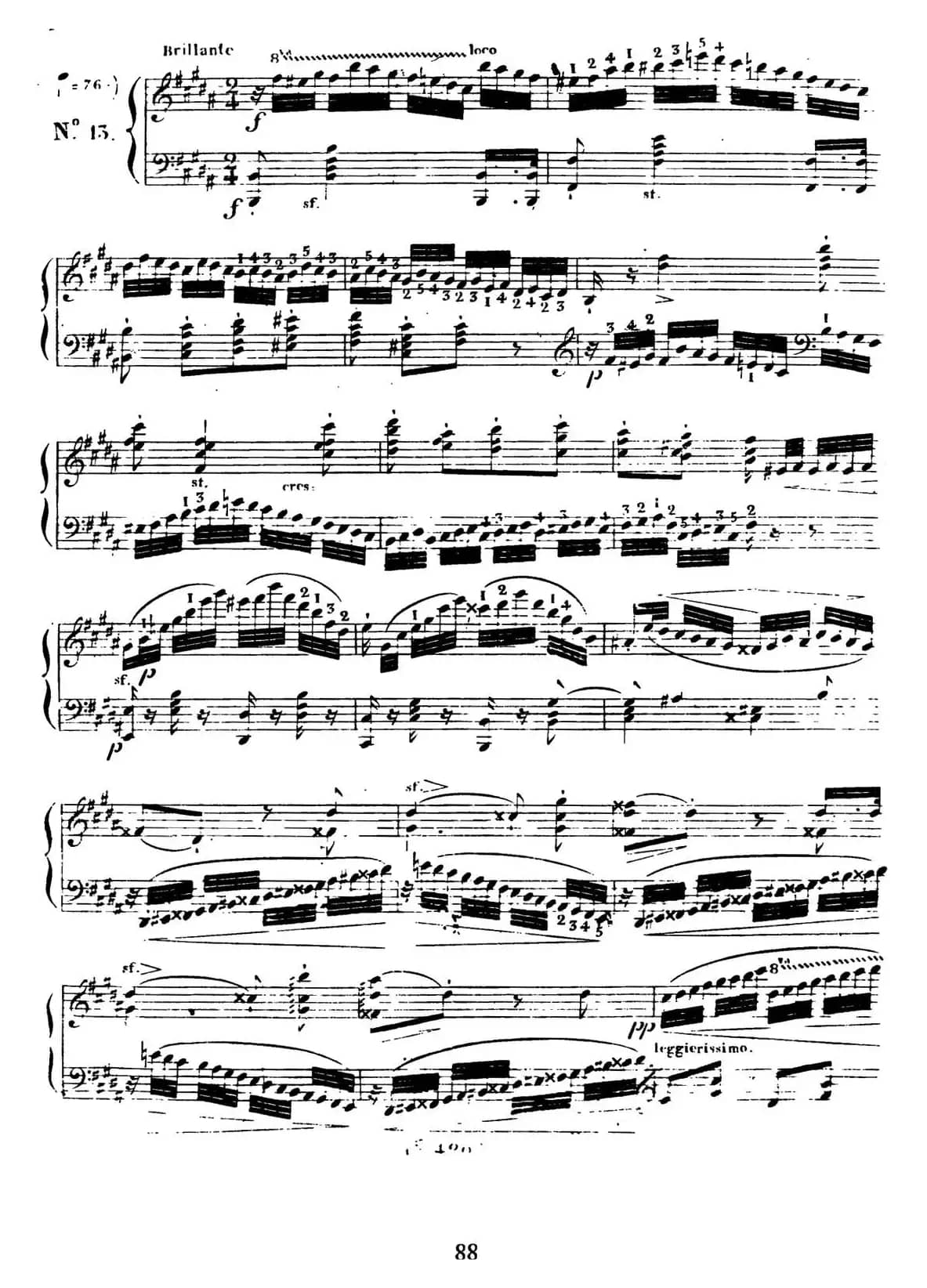 24 Exercices et Preludes Op.21（24首前奏练习曲·13）