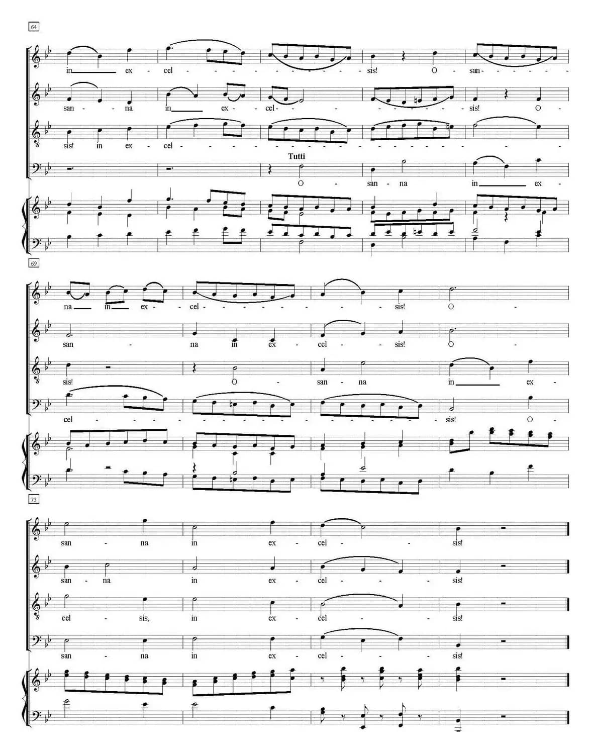 N°11 Benedictus（萨克斯四重奏+钢琴伴奏）