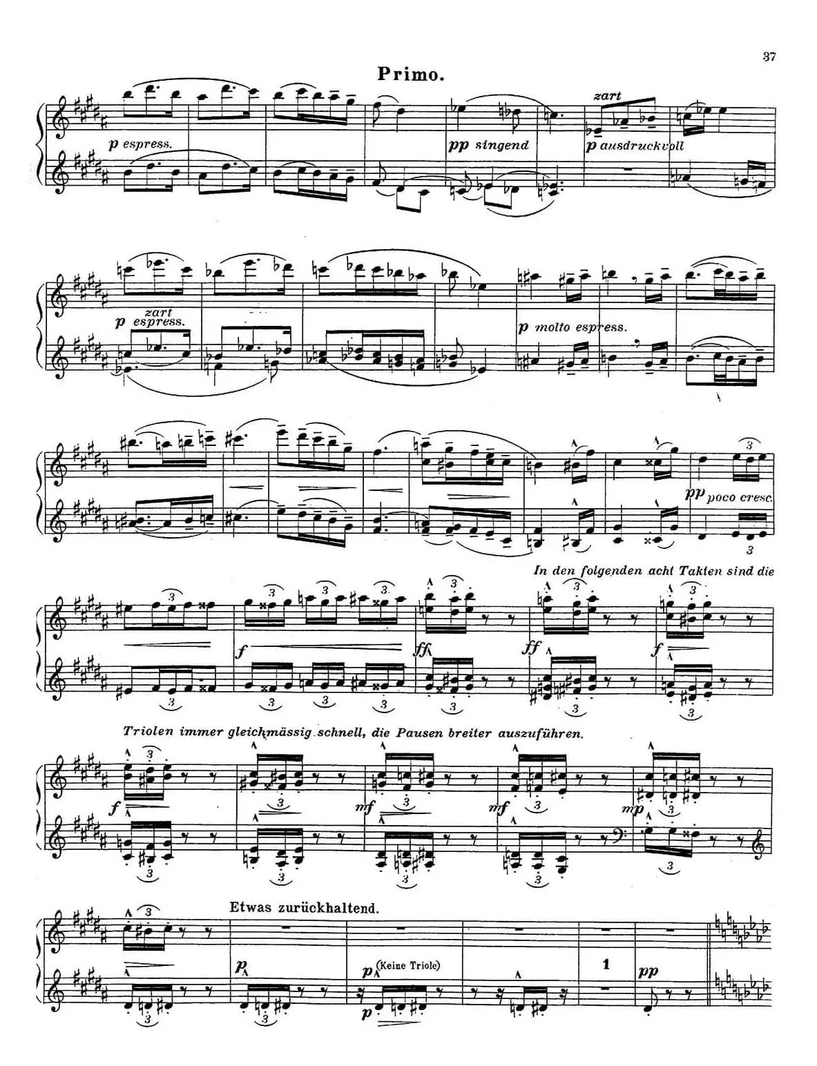 c小调第二交响曲“复活”（Ⅱ）（改编四手联弹版）