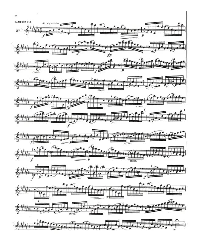 有难度的练习曲