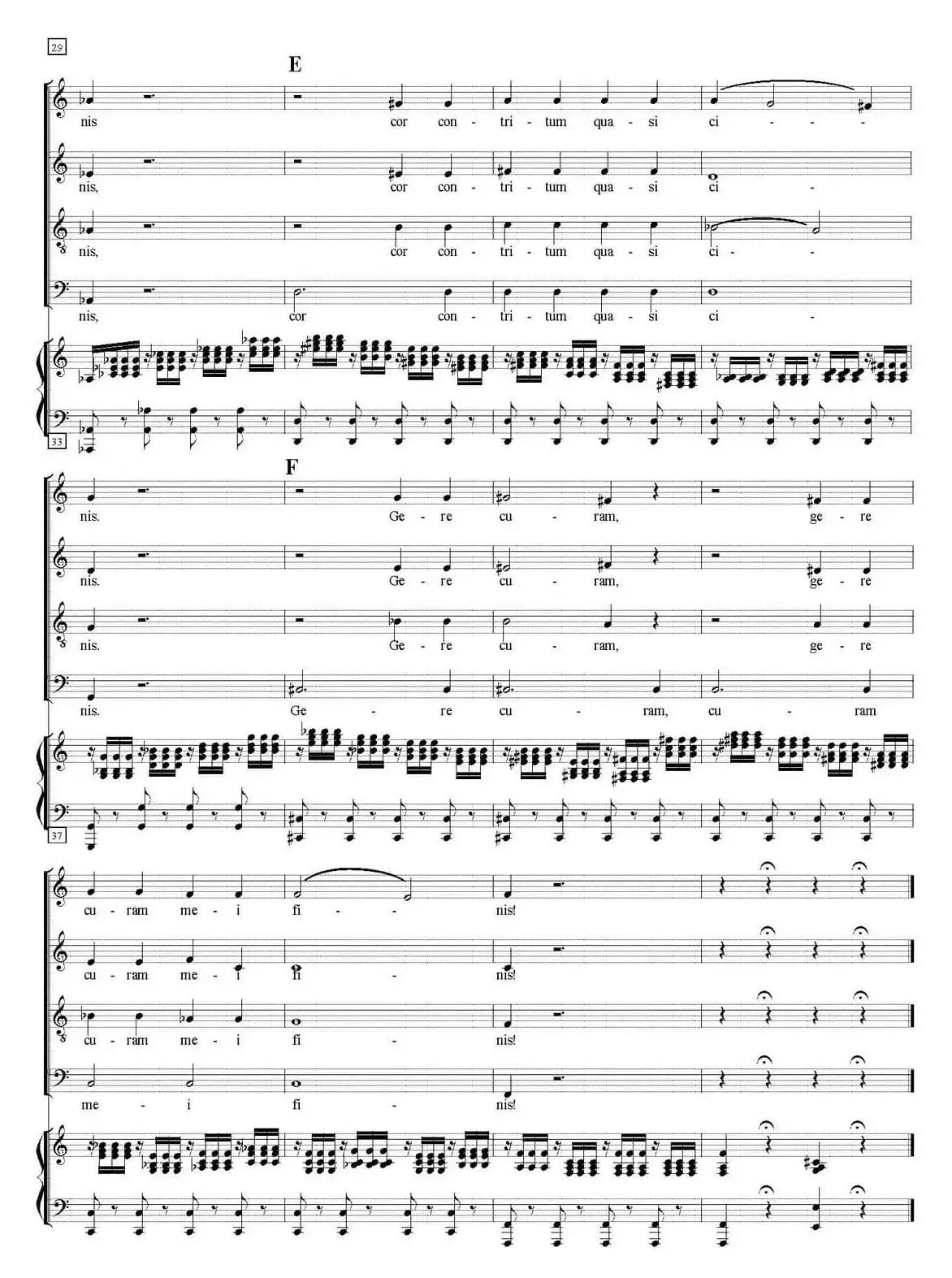 N°6.Confutatis（萨克斯四重奏+钢琴伴奏）