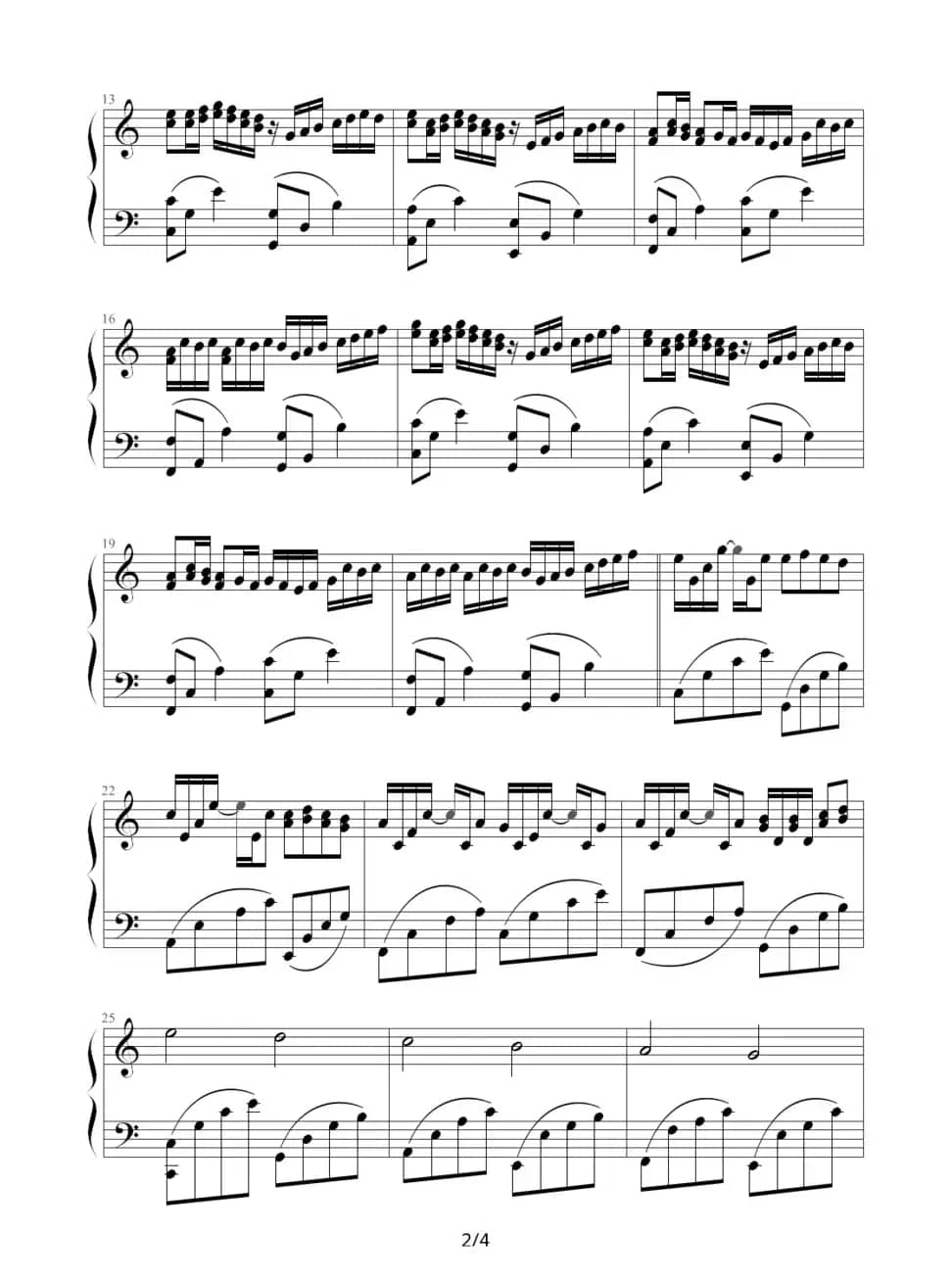 Canon (with piano)（《我的野蛮女友》中的完整版）