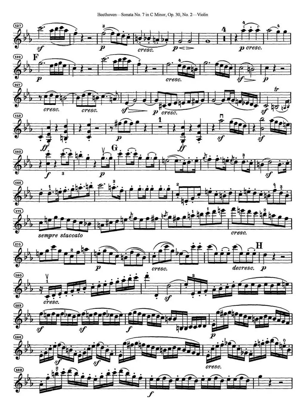 Violin Sonata No.7 in C Minor Op.30 No.2