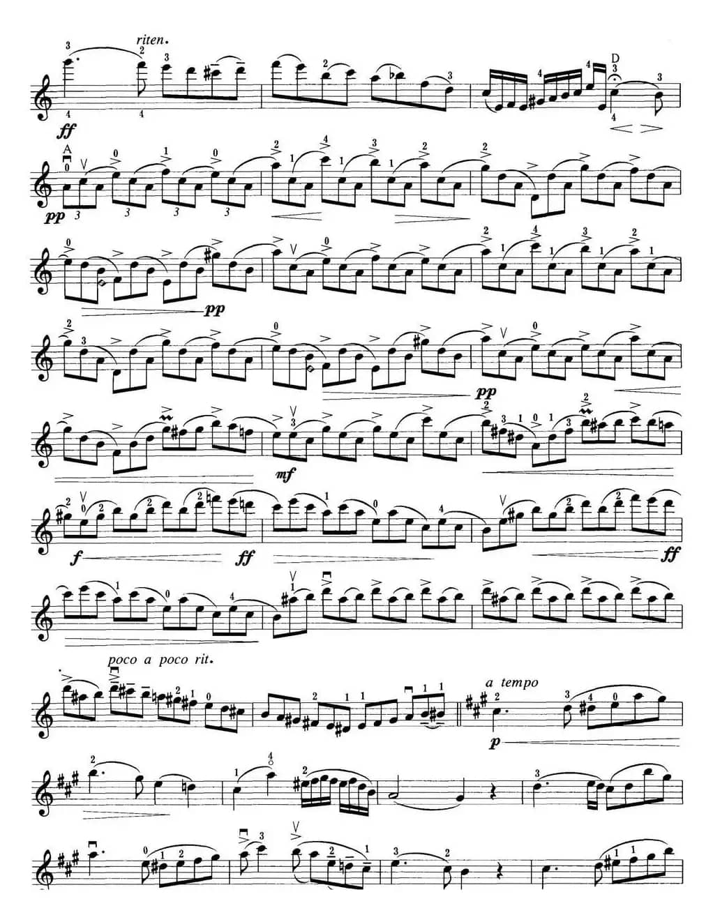 小提琴考级第五级：外国乐曲（6首）