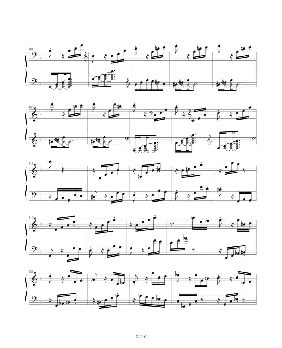 暴风雨（Beethoven's Sonata NO.17 Mov.3 ）