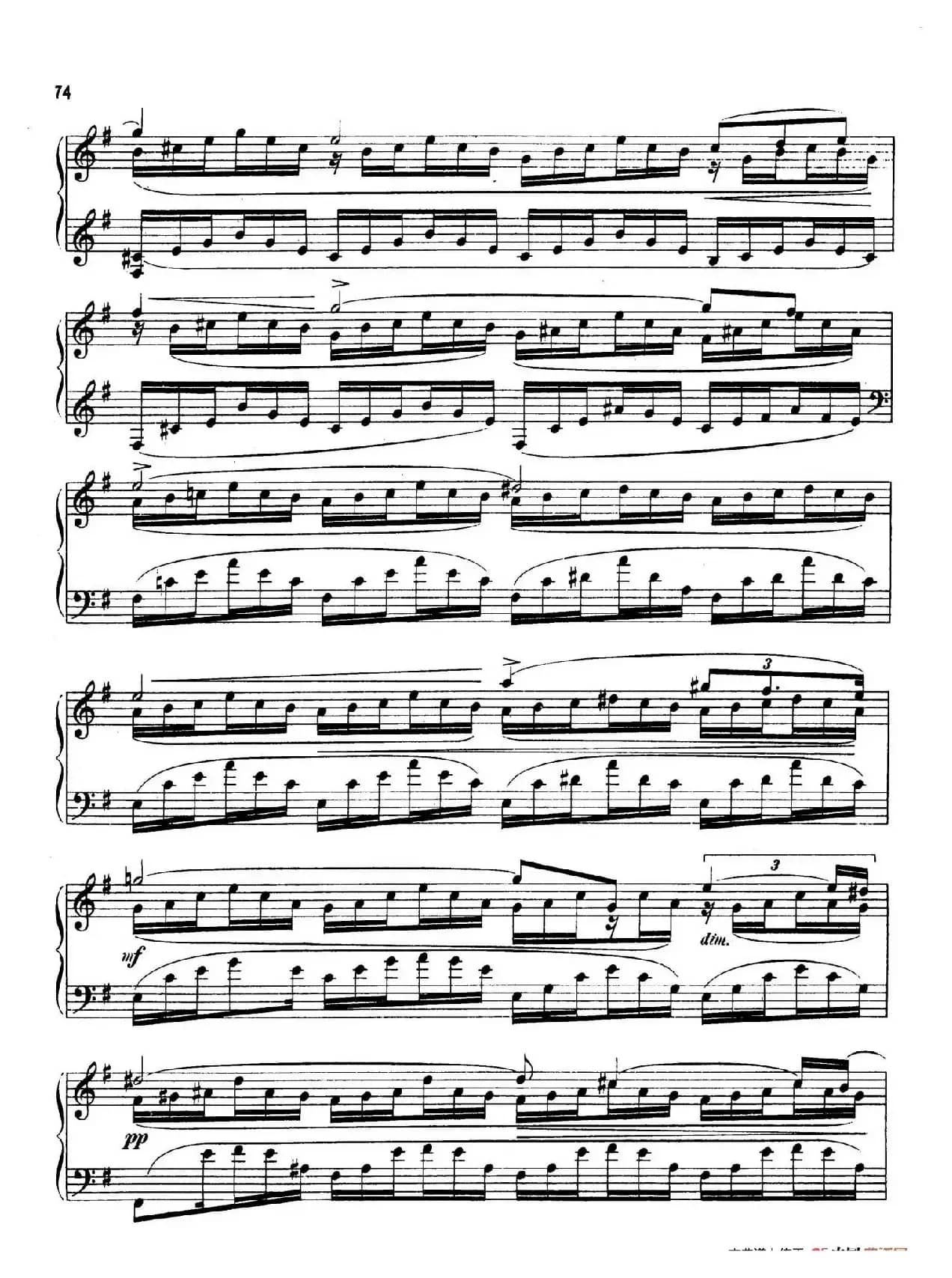 24 Characteristic Pieces Op.36（24首性格小品·15）