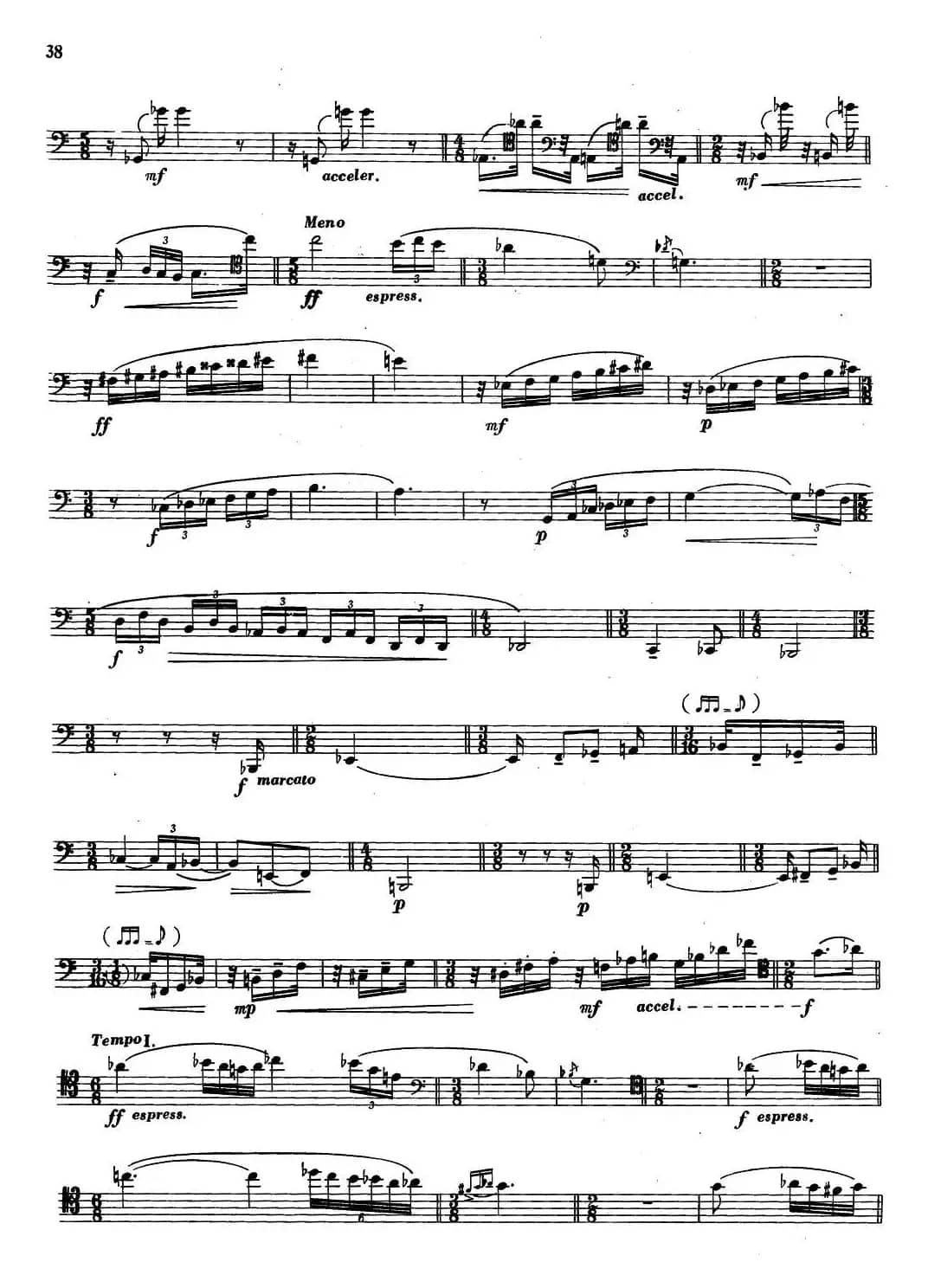 大管高级练习曲 第二部分 节奏练习（5）