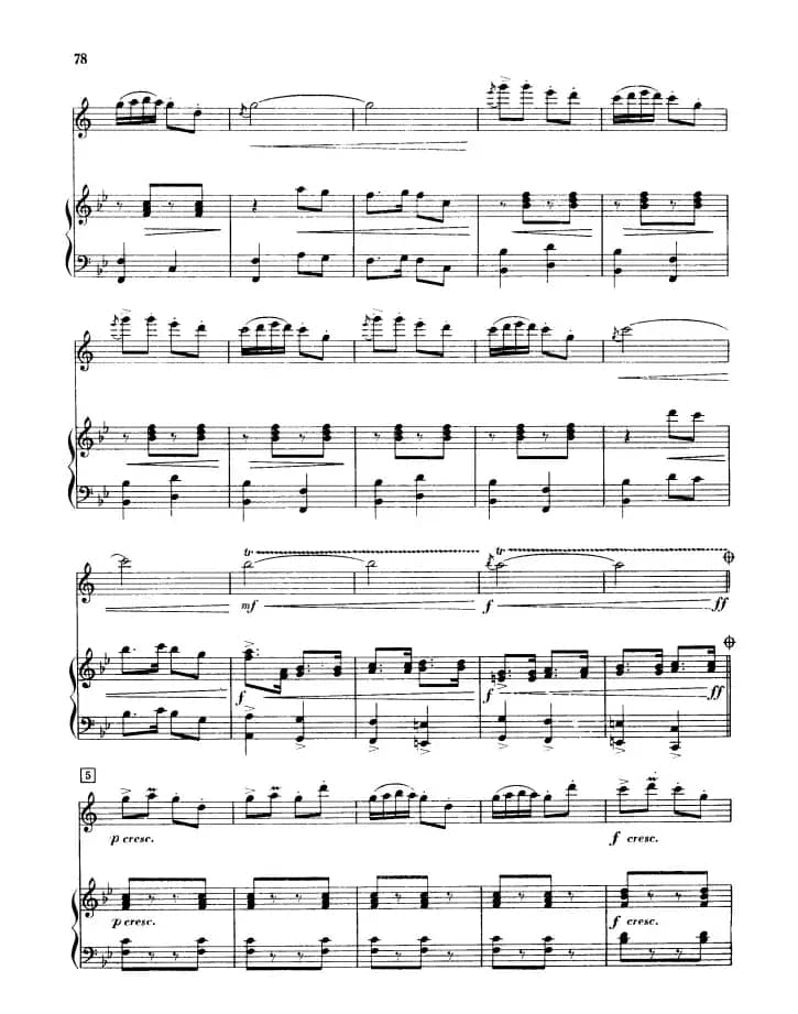 喜送丰收粮（单簧管+钢琴伴奏）