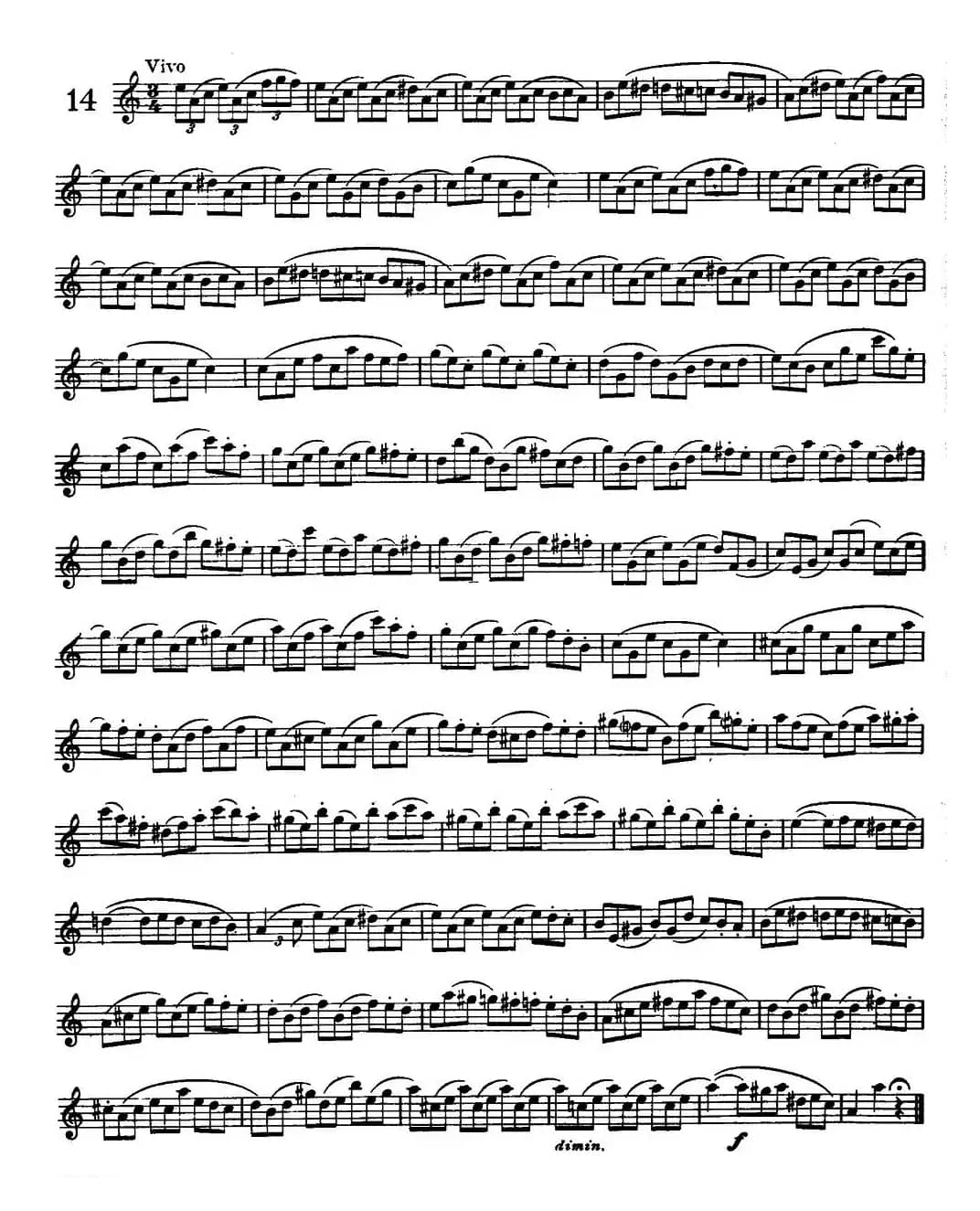 25 Daily Exercices for Saxophone（9—17）