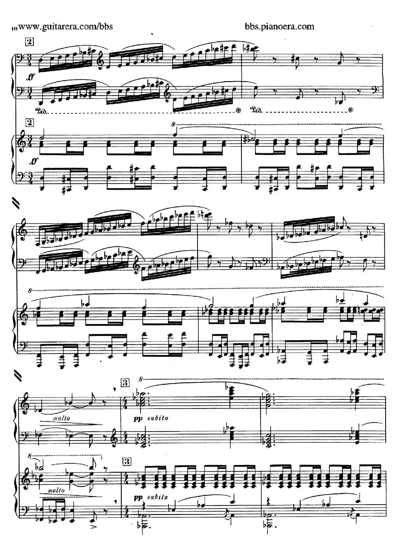 Piano Concerto in c-sharp Minor(升c小调钢琴协奏曲·第二乐章)