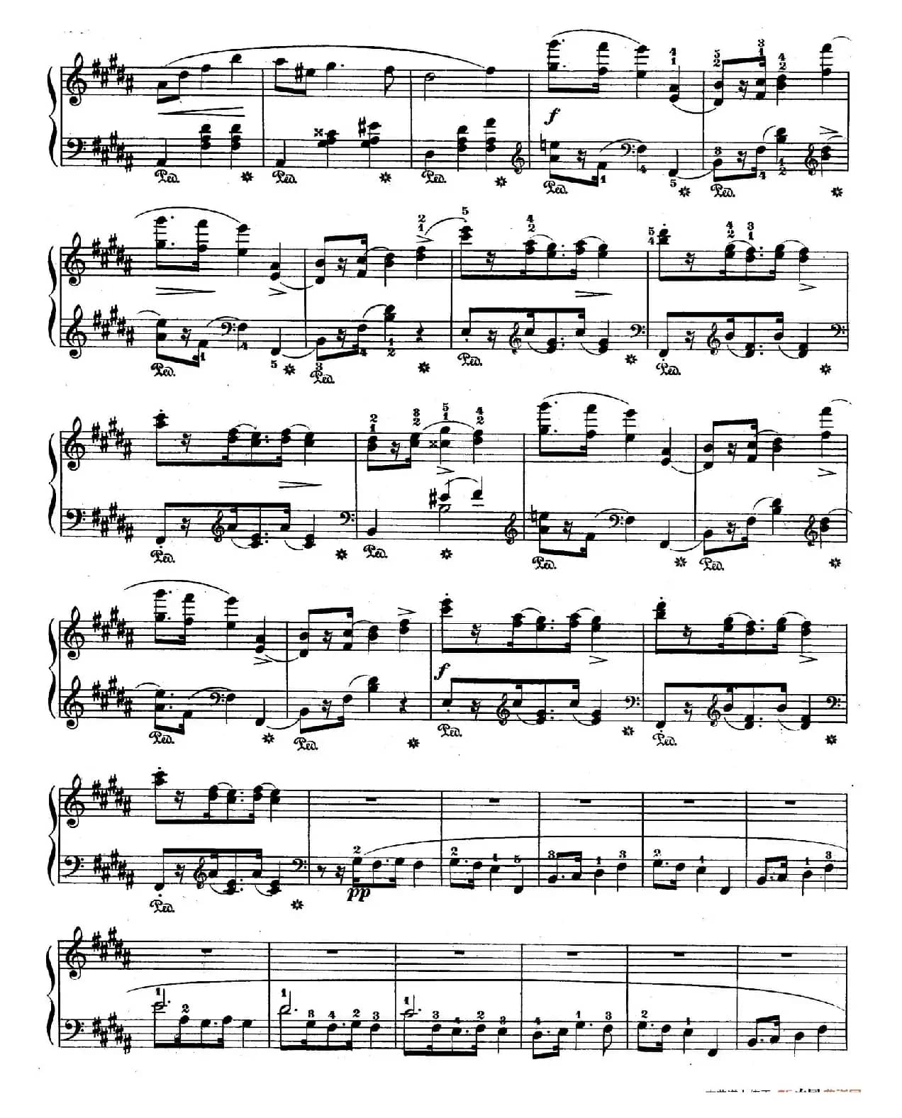 Quatre Mazurkas Op.33(4首玛祖卡舞曲·4)