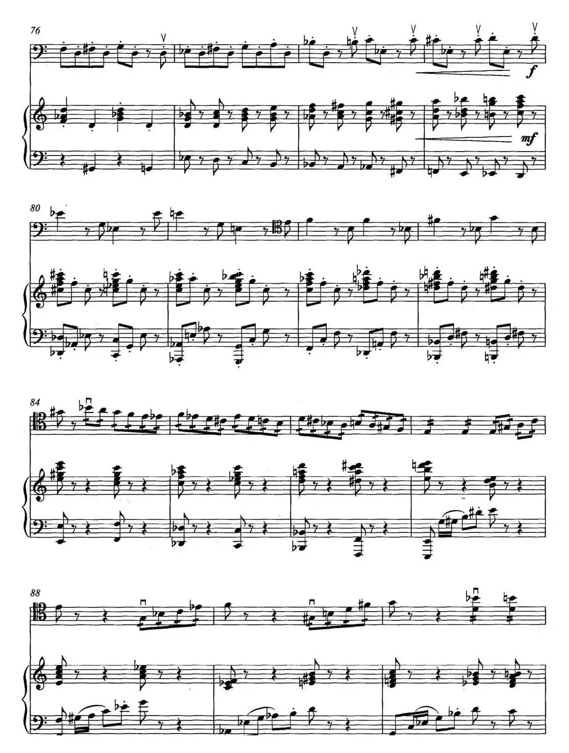 随想曲（低音提琴+钢琴伴奏）