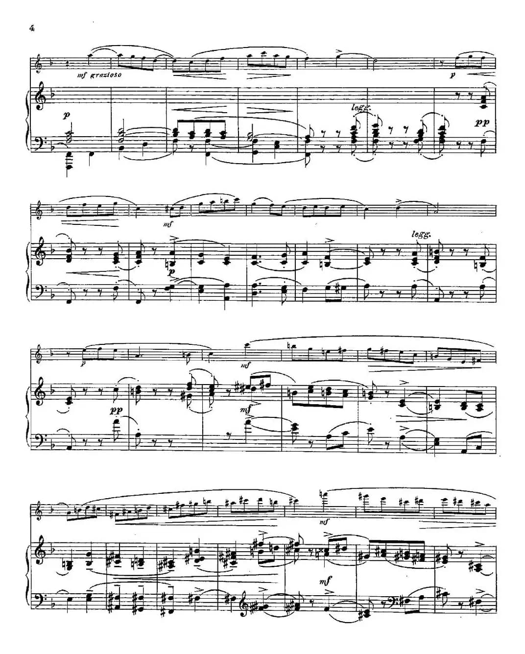 Le Tourbillon（Op.57 No.3）（长笛+钢琴伴奏）