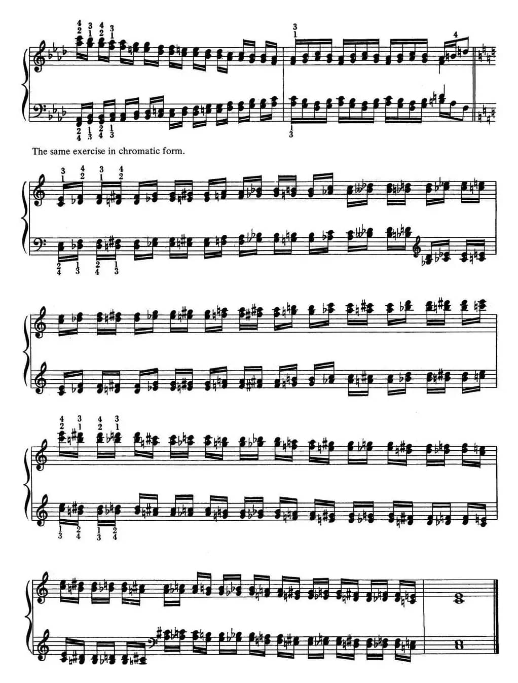 Technical Exercises S.146（李斯特钢琴技巧练习 BOOK Ⅴ）