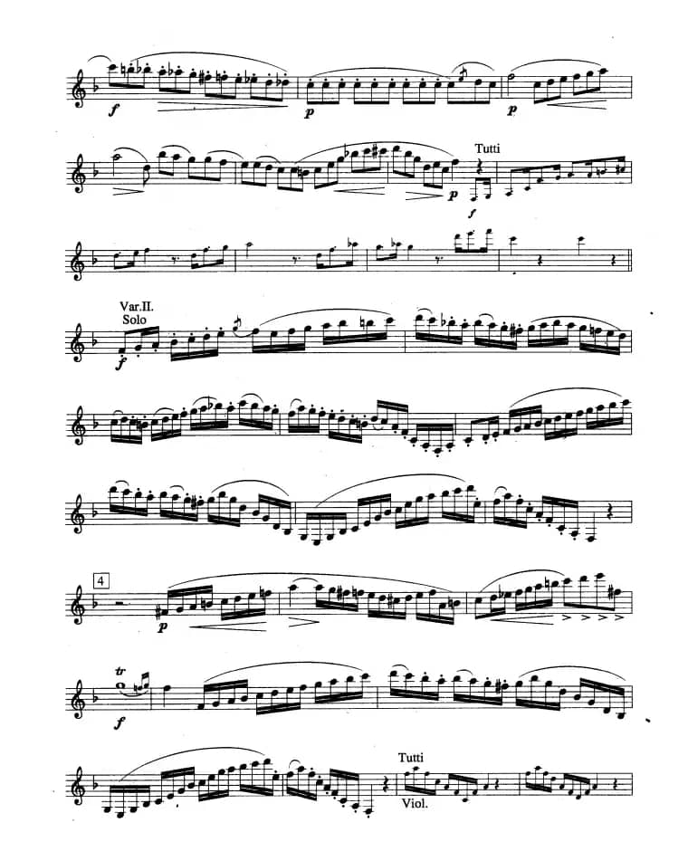 单簧管考级教材·第七级