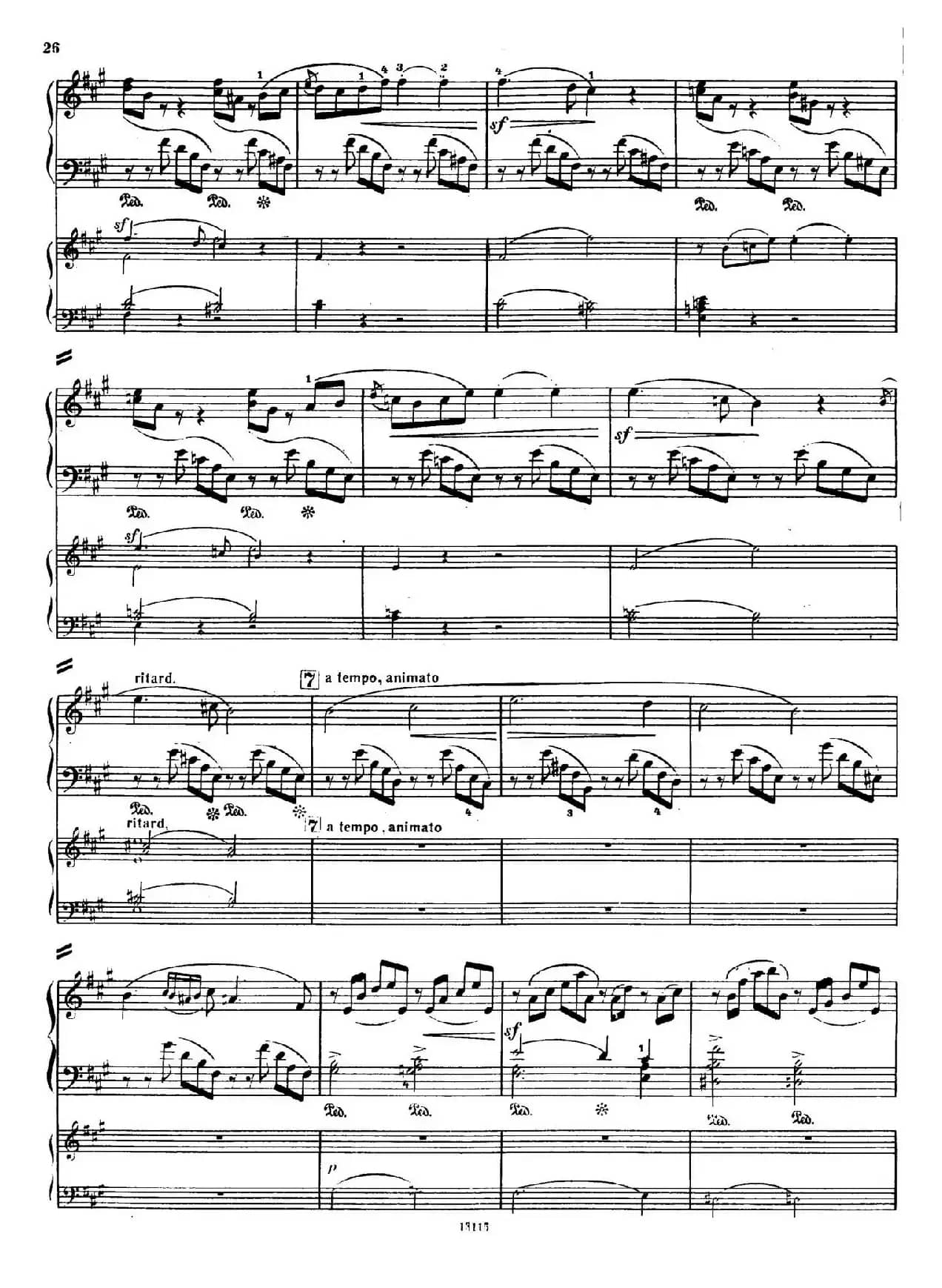 Piano Concerto in a Minor Op.54（a小调钢琴协奏曲·双钢琴）