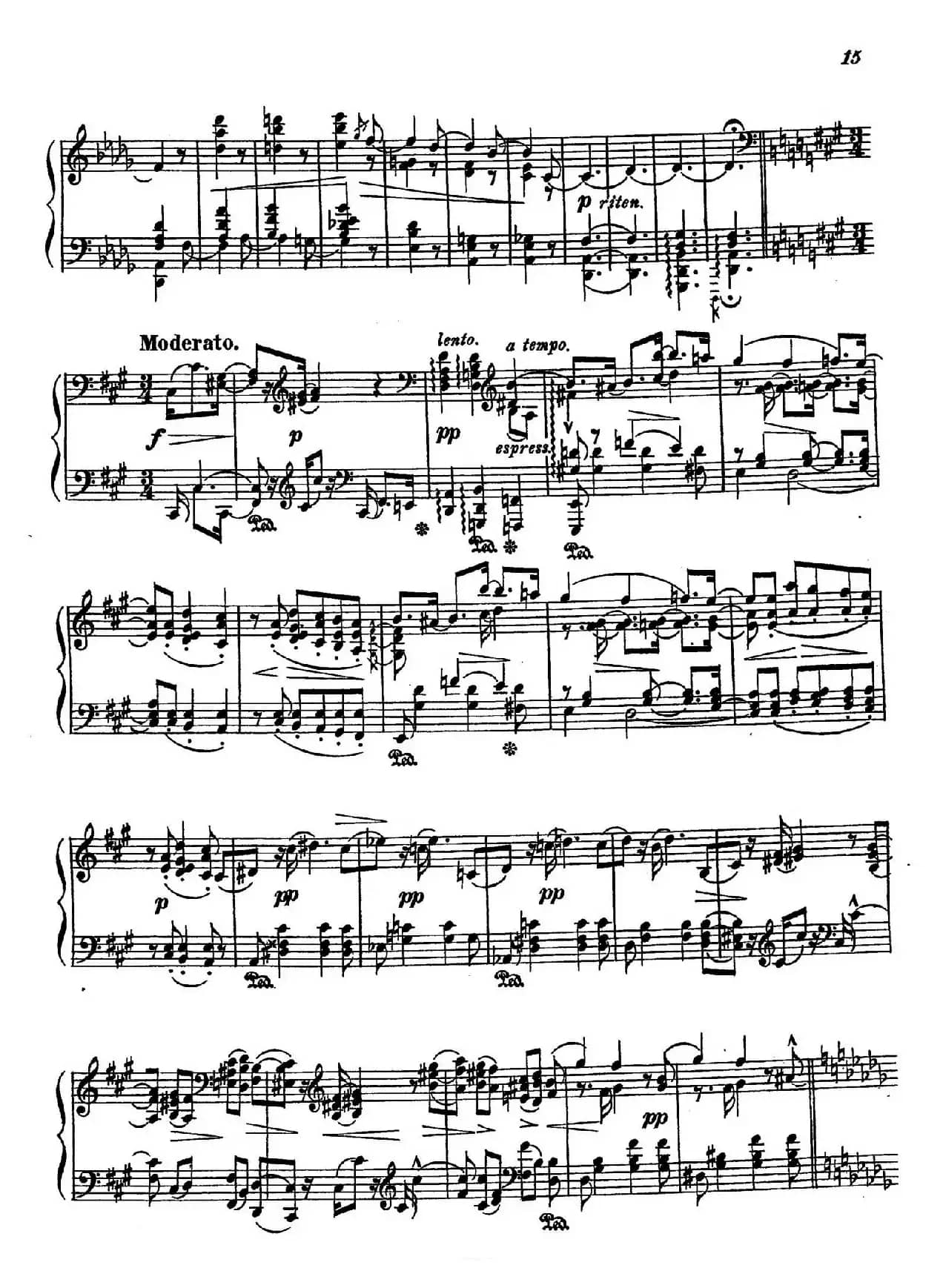 16 Preludes Op.9（16首前奏曲·14）