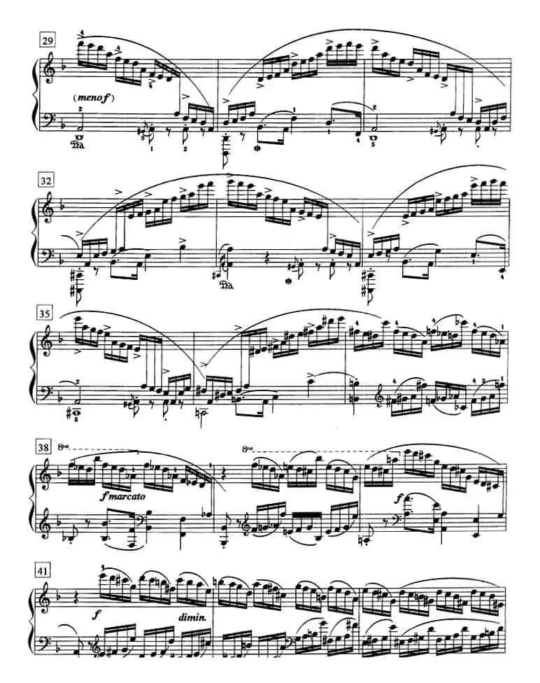 钢琴教程第八级 练习曲（Op.10 No.8）