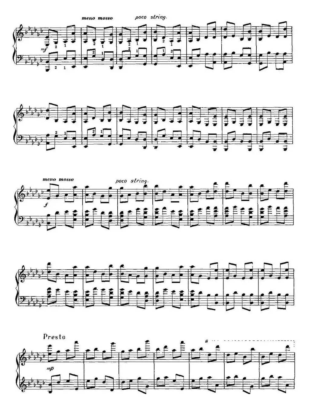 中国钢琴名曲30首：夕阳箫鼓