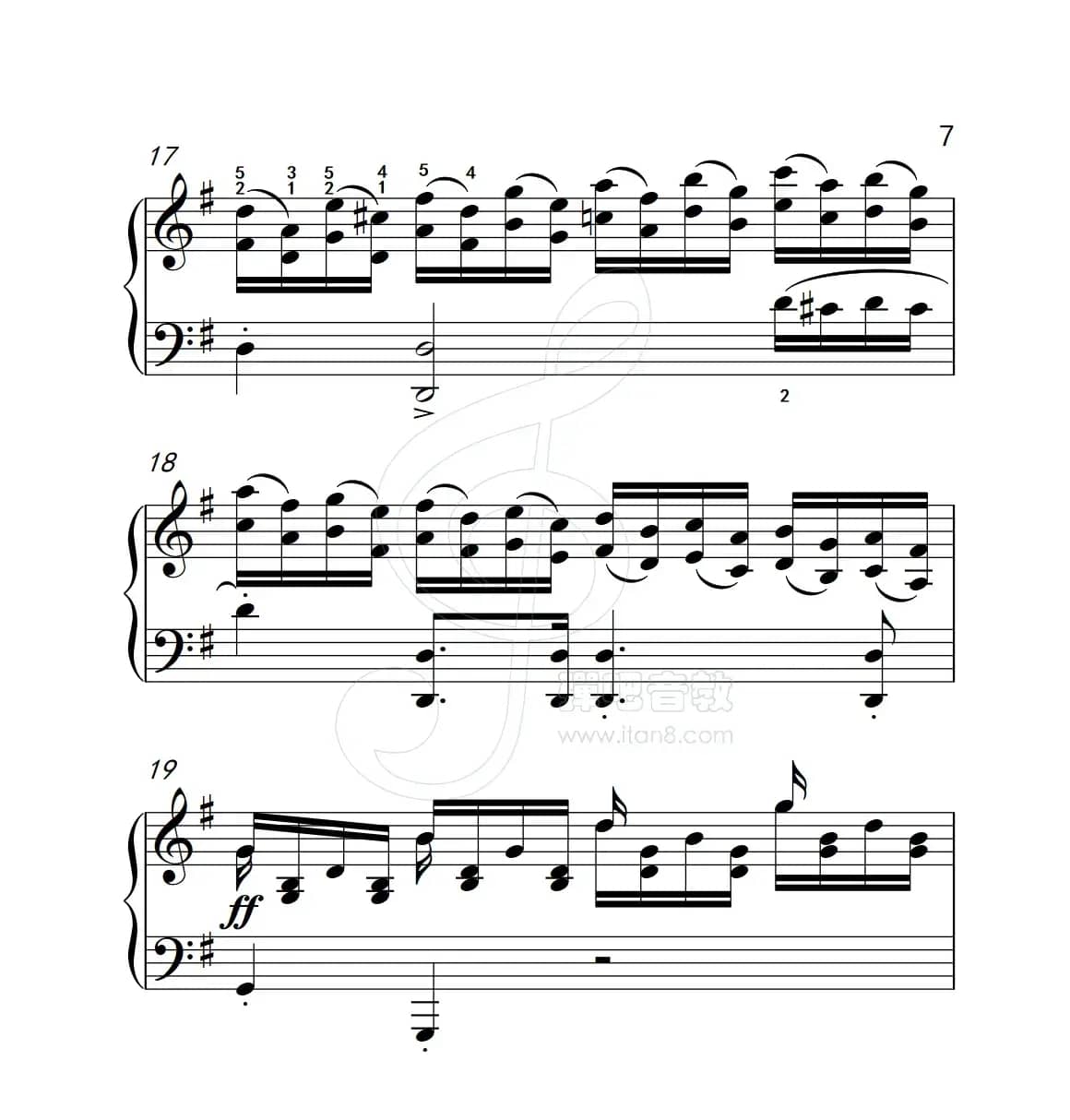 练习曲 54（克拉莫钢琴练习曲60首）