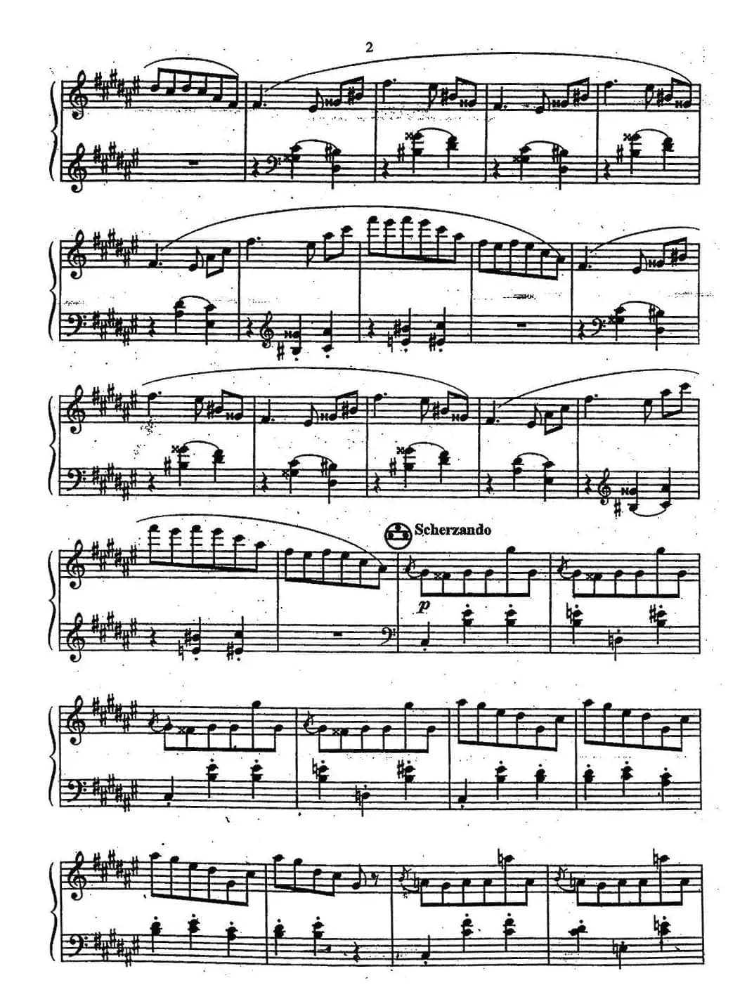 被遗忘的圆舞曲（第一首）