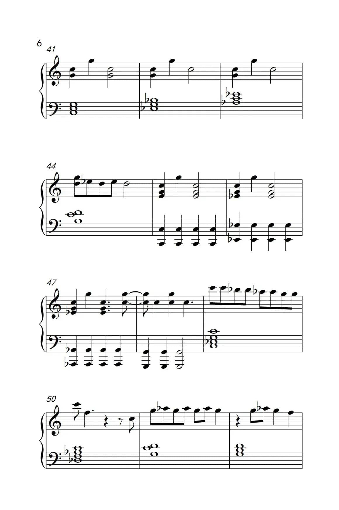 柠檬草的味道（《弹吧音教》制谱版）