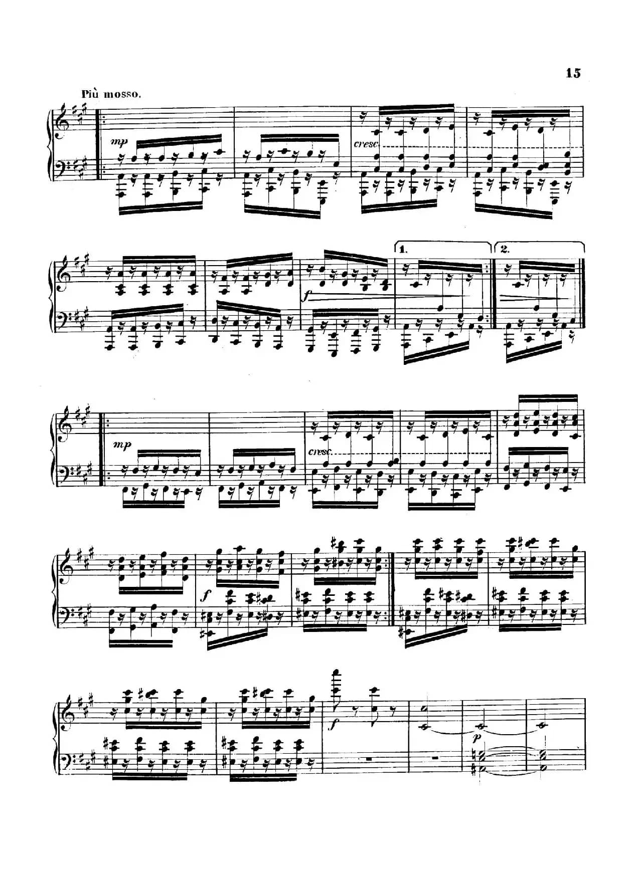 Variations on Yankee Doodle from Miscellenies Op.93（扬基嘟得主题变奏曲）