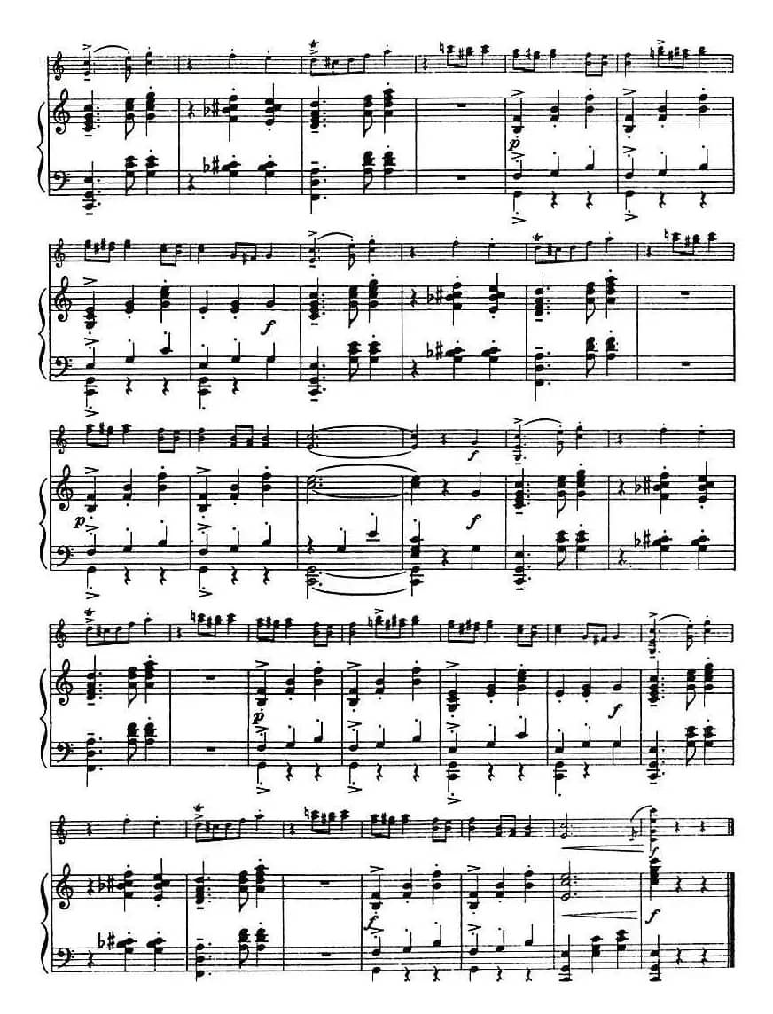 LIEBESFREUD（小提琴+钢琴伴奏）