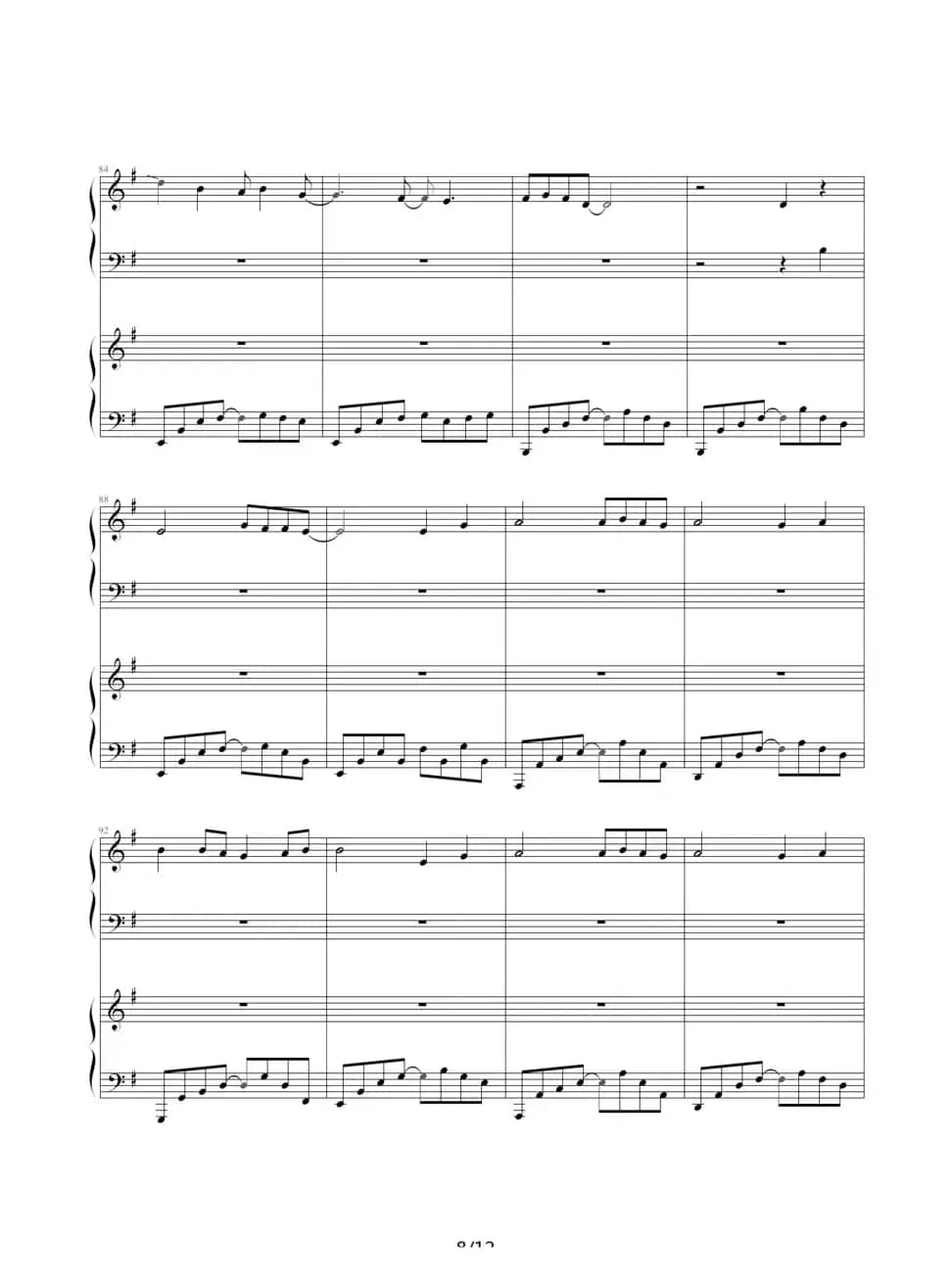 海浪（双钢琴）