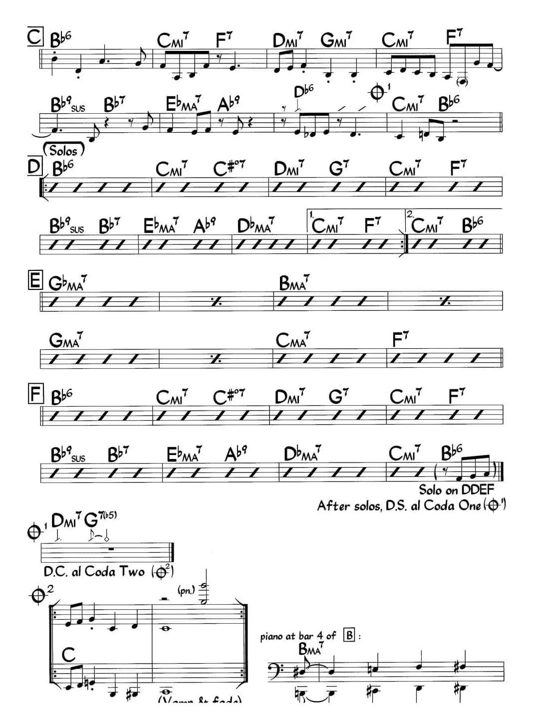 Gertrude's Bounce（爵士钢琴曲）