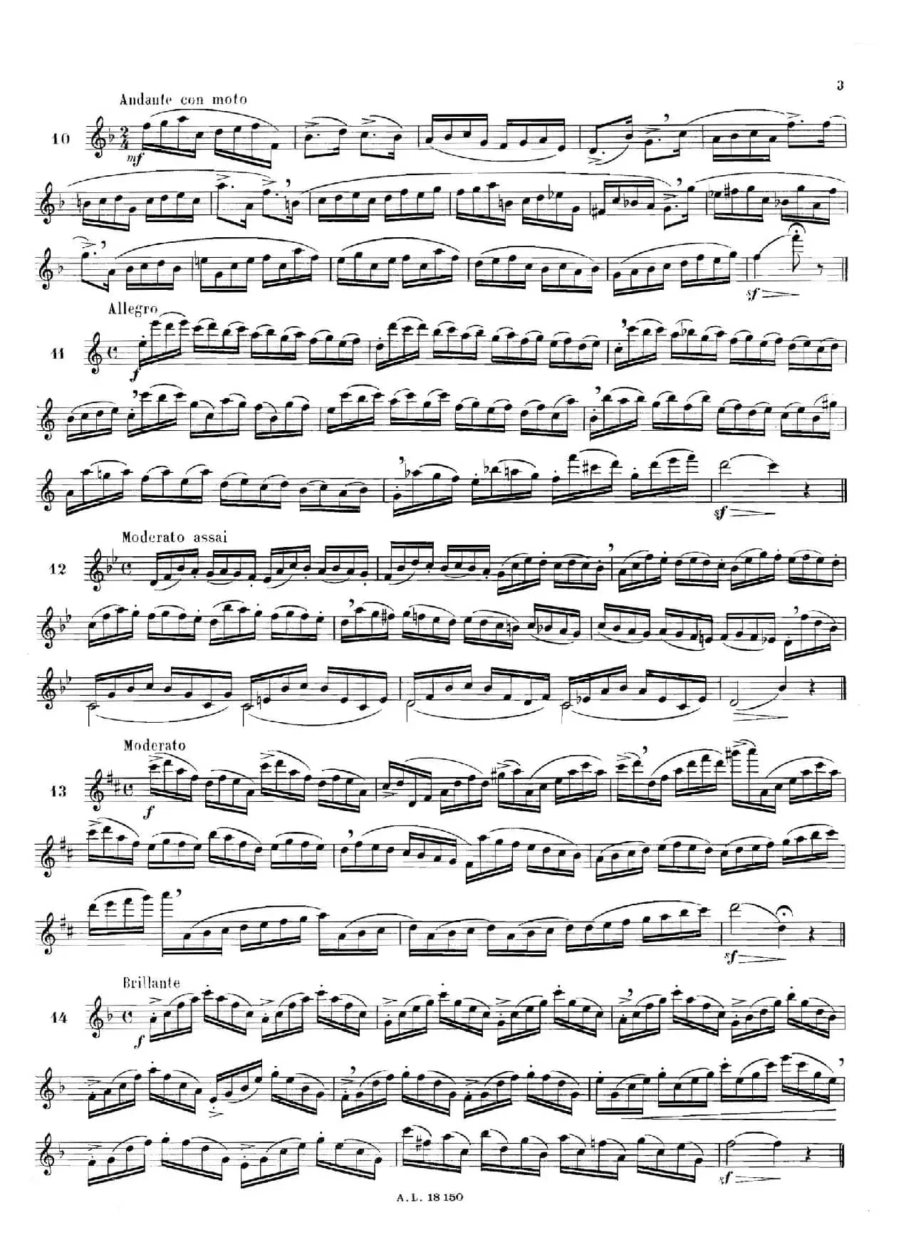 简易练习曲100首