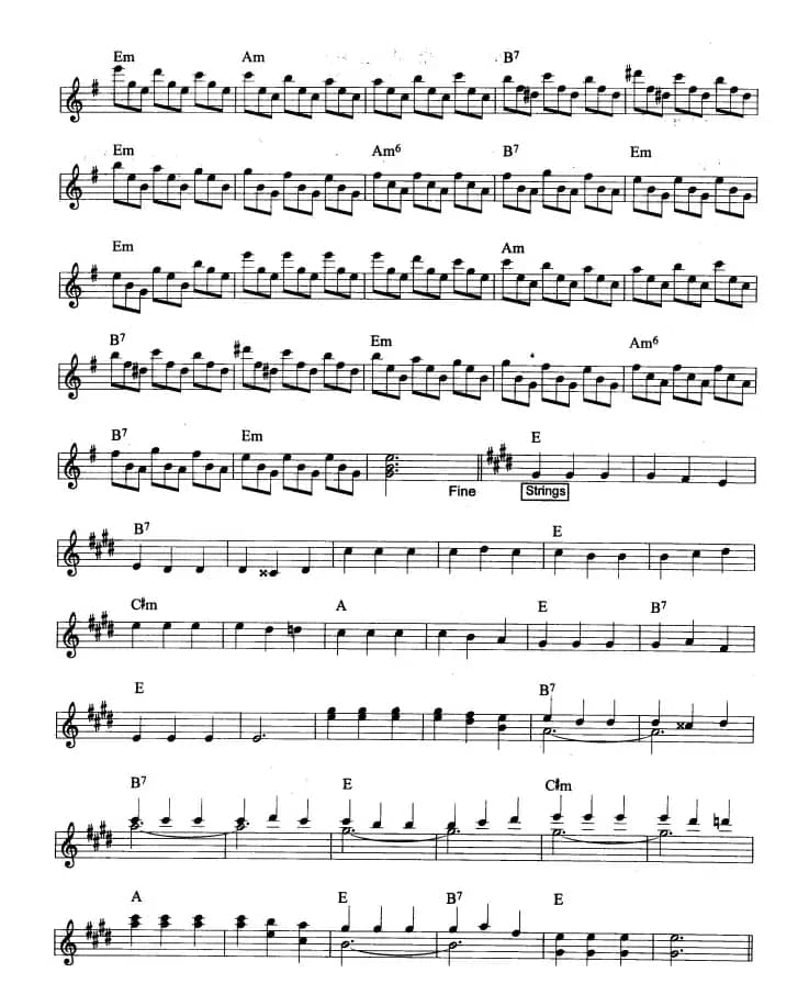 噢，我的吉它（爵士乐版）